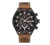 Timberland Reloj cronógrafo para hombre, Marrón, Vestido deportivo
