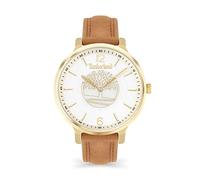 Timberland - Reloj de Dama con Correa de Piel Color Café - Análogo - Timberland Original, Café, Casual