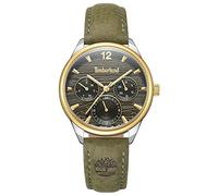 Timberland Reloj de Pulsera para Mujer Henniker 4 en Color Verde con Correa de Piel, diámetro de la Caja: 34 mm, TDWLF2231901, Verde, Moderno