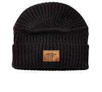 Timberland Ribbed Beanie (EU) Gorro, Black, Talla única para Hombre