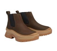 Timberland Roxie Lane Mid Chelsea Boot, Beatles para mujer, Marrón oscuro, 37.5 EU