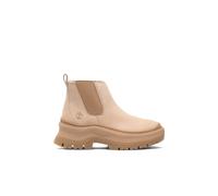Timberland Roxie Lane Mid Chelsea Boot Light Beige Nubuck Talla: 37.5 | Botas Outlet | Mujer | Marrón