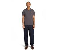 Timberland Short Sleeve Stretch Polo Dark Grey Talla: L | Polos Outlet | Hombre | Gris