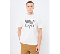 Timberland Slogan Tee M Blanco