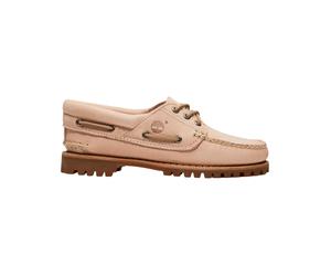 Timberland - Sneakers mujer - Timberland Authentic Boat Shoe W Light Pink Full Grain para Mujer de Cuero - Talla 7 US - Rosa Rosa 7 US