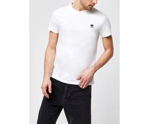 Timberland SS Dunstan River Jersey Crew Tee Slim L Blanco