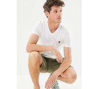 Timberland SS Dunstan River Jersey V Neck Tee Slim M Blanco