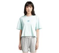 Timberland Stack Logo Short-sleeve Tee Eggshell Blue Talla: S | Outlet | Mujer | Azul