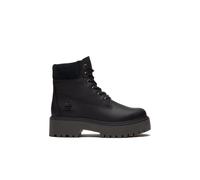 Timberland Stone Street 6 Inch Lace Up Waterproof Boot Black Full Grain Talla: 38.5 | Botas Outlet | Mujer | Negro