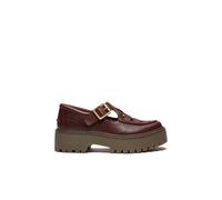 Timberland Stone Street Buckle Shoe Burgundy Full Grain Talla: 37 | Outlet | Mujer | Marrón