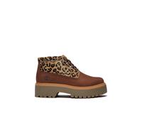 Timberland Stone Street Mid Lace Up Boot Medium Brown Nubuck Talla: 40 | Botas Outlet | Mujer | Marrón