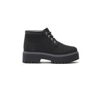 Timberland Stone Street Mid Lace Up Waterproof Boot Jet Black Talla: 38 | Botas Outlet | Mujer | Negro