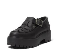 Timberland Stone Street - Zapatos de plataforma con hebilla para mujer, negro grano entero, 39 EU