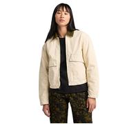 Timberland Strafford Quilted Washed Canvas Jacket Angora Talla: M | Chaquetas Outlet | Mujer | Gris