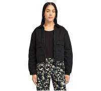 Timberland Strafford Quilted Washed Canvas Jacket Black Talla: S | Chaquetas Outlet | Mujer | Negro