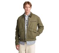 Timberland Strafford Washed Canvas Jacket Leaf Green Talla: S | Chaquetas Finas Outlet | Hombre | Verde