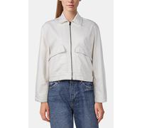 Timberland Strafford Washed Canvas Jacket Vintage White Talla: S | Chaquetas Outlet | Mujer | Blanco