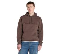 TIMBERLAND Sudadera con capucha con logotipo bordado tono sobre tono. Color Marrón