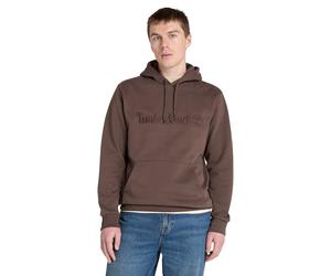 TIMBERLAND Sudadera con capucha con logotipo bordado tono sobre tono. Color Marrón