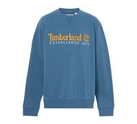 Timberland - Sudadera con logo Established 1973 Denim - Sweatshirts & Hoodies - Hombre - Azul - S -