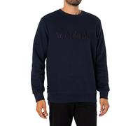 Timberland Sudadera de Hombre Cuello Redondo Hampthon Azul