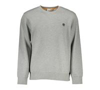 Timberland - Sudadera gris de manga larga con logo bordado - Sweatshirts & Hoodies - Hombre - Gris - S -