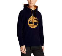 Timberland Sweatshirt Northwood TFO Tree Logo Brushback Hoodie Dark Sapphire S Hombre