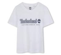 Timberland T60212 Camiseta para niño, Azul marino/blanco, 5 años