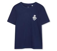 Timberland T60213 Camiseta para niño, Azul de China, 8 años