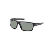 Timberland TB9277 Gafas de Sol Hombre, Gafas de Sol Casual Ligeras, Forma de Lente Rectangular, Aplicables Lentes de Vista, Lentes Verde Polarizadas, Negro Brillante