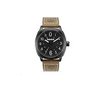 Timberland Reloj analógico de esfera negra para hombre-TDWGA9001903, negro, Clásico
