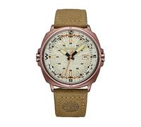Timberland Reloj Analógico para Unisex-Adulto de Cuarzo con Correa en Cuero TDWGB2230802