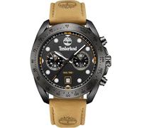 Timberland Carrigan TDWGF2230501 - Reloj multifunción para Mujer (Correa de Piel, diámetro de la Caja: 44 mm), Color Negro, Negro, Moderno