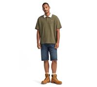 Timberland Textured Polo Leaf Green Talla: S | Polos Outlet | Hombre | Verde