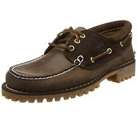 Timberland - Tfo Classic 3-eye Lug, Mocasines Hombre, Marrón (Potting Soil Saddleback), 41.5 EU