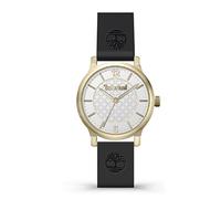 Timberland Trailmark TDWLA2104502 - Reloj analógico para Mujer (38 mm, Acero Inoxidable), Color Negro y Dorado y Beige, Negro-Oro-Beige, Cordón