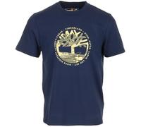 Timberland Tree Logo Lake House Gr Navy, Camiseta Hombre, Peacoat, M