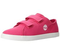 Timberland Unisex Kid's Newport Bay Hook & Loop (Toddler) Sneaker, Pink Canvas, 38 EU