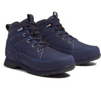 Timberland Unisex Kinder Euro Rock (Junior) Chukka/Mid, Dk Blu Nubuck, 8 UK