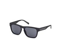 Timberland Unisex TB00011 02A Gafas de sol Inyectado Negro Fumar Cuadrada Normal