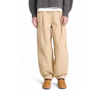 Timberland Utility Cotton Linen Pants Medium Beige Talla: W25 | Pantalones Outlet | Mujer | Blanco