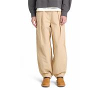 Timberland Utility Cotton Linen Pants Medium Beige Talla: W31 | Pantalones Cargo Outlet | Mujer | Blanco