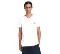 Timberland V Neck Short Sleeve Tee White Talla: XL | Camisetas Básicas Outlet | Hombre | Blanco