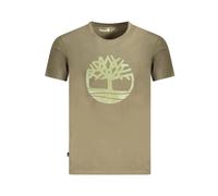 Timberland - Verde Cotton T-Shirt - Tops - Hombre - Verde - XL -