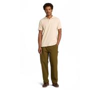 Timberland Waffle Short Sleeve Polo Natural Talla: S | Polos Outlet | Hombre