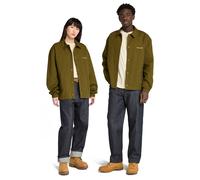 Timberland Washed Duck Canvas Insulated Coach Jacke Dark Olive Talla: M | Chaquetas Finas Outlet | Hombre | Verde
