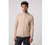 Timberland Williams River Cotton Full Zip Sweater XL Beige