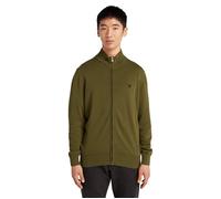 Timberland Williams River Cotton Yd Full Zip Sweater Dark Olive Talla: XL | Cárdigan Outlet | Hombre | Verde