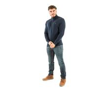 Timberland Williams River - Jersey de cremallera completa para hombre, color azul