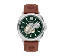 Timberland - Williston Reloj automático - Movimiento de Cuarzo - Ancho de Caja: 43,5 mm - Acero Inoxidable - 5 ATM, Verde, 43,5, Correa.